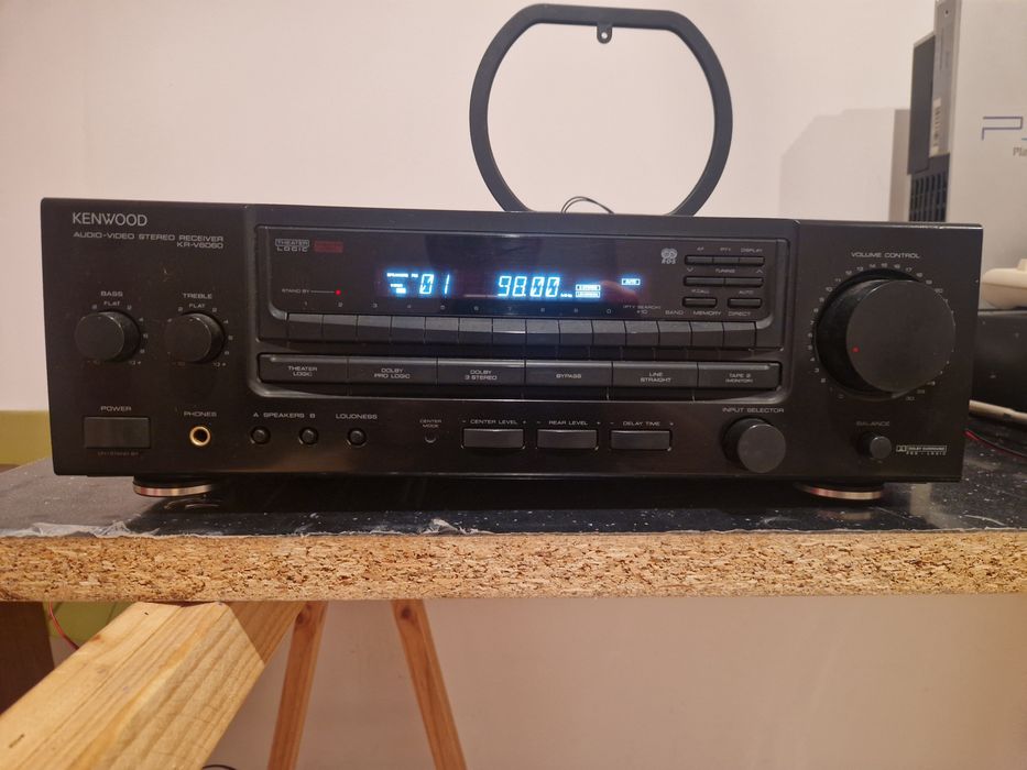 KENWOOD KR-6060 Audio/Video Stereo Receiver