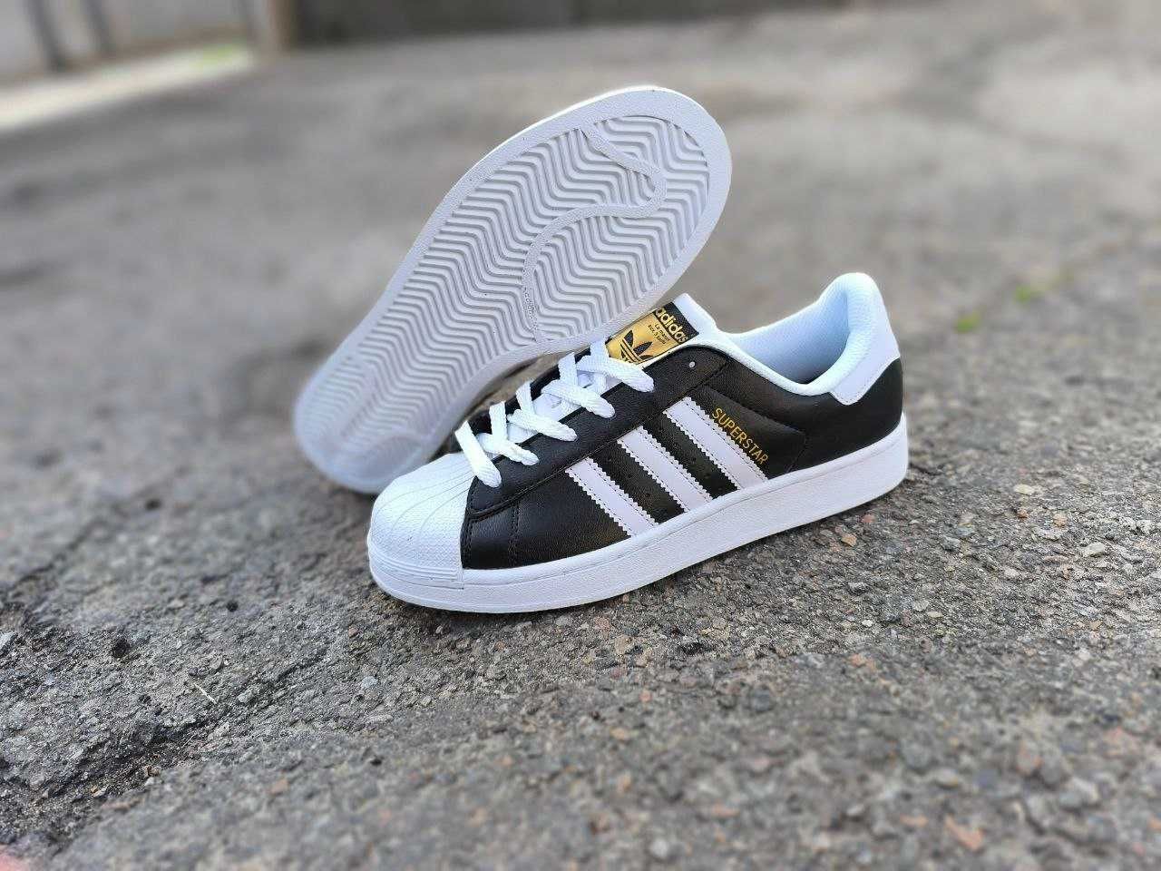 Оригинал! Кроссовки Adidas "SuperStar" Черно-Белые / Адидас суперстар ...