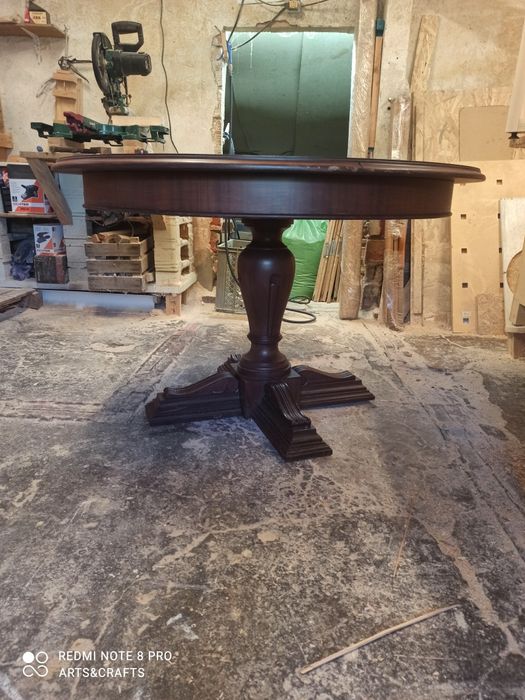 Mesa de refeições extensível