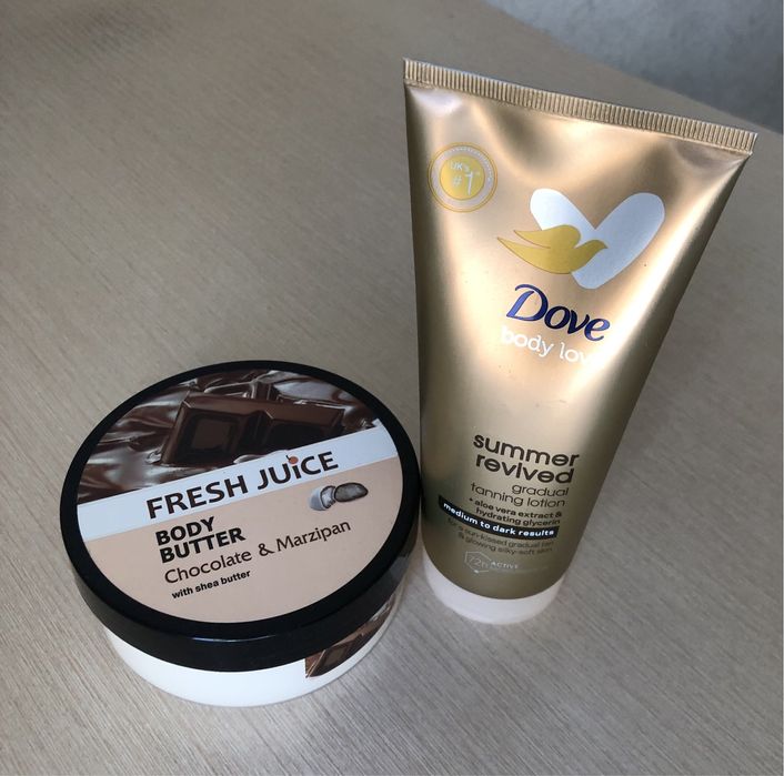 Крем Dove + Крем-масло для Тела