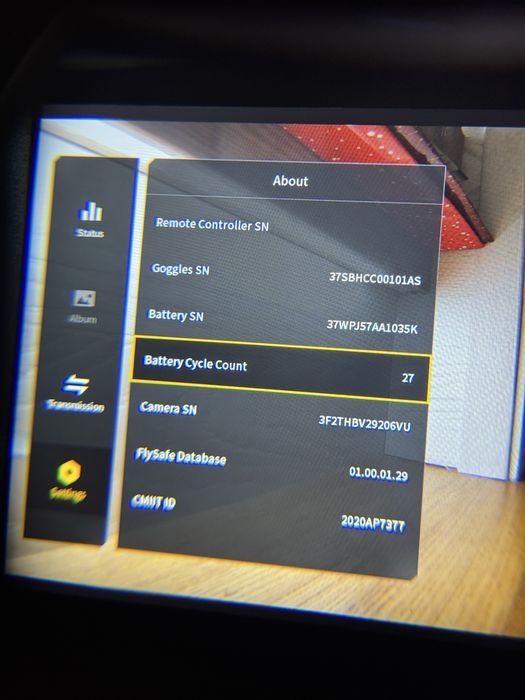 Bateria DJI FPV 27 cykli