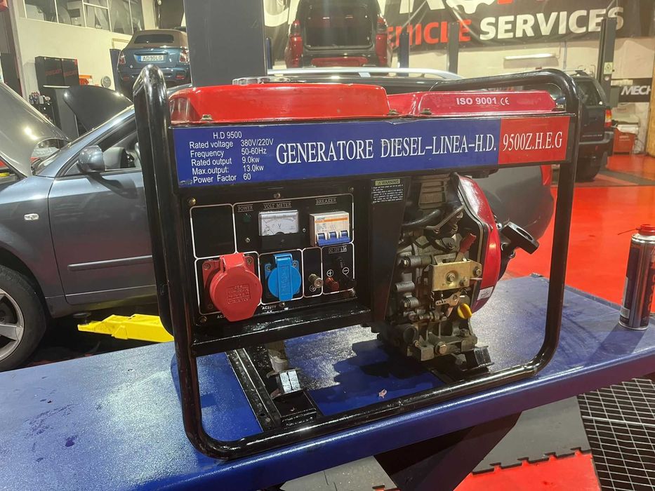 Gerador Diesel HD 9500 – Motor 178F – Trifásico