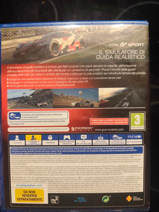 Gran Turismo Sport PS4 PS VR / PS 5 stan bardzo dobry