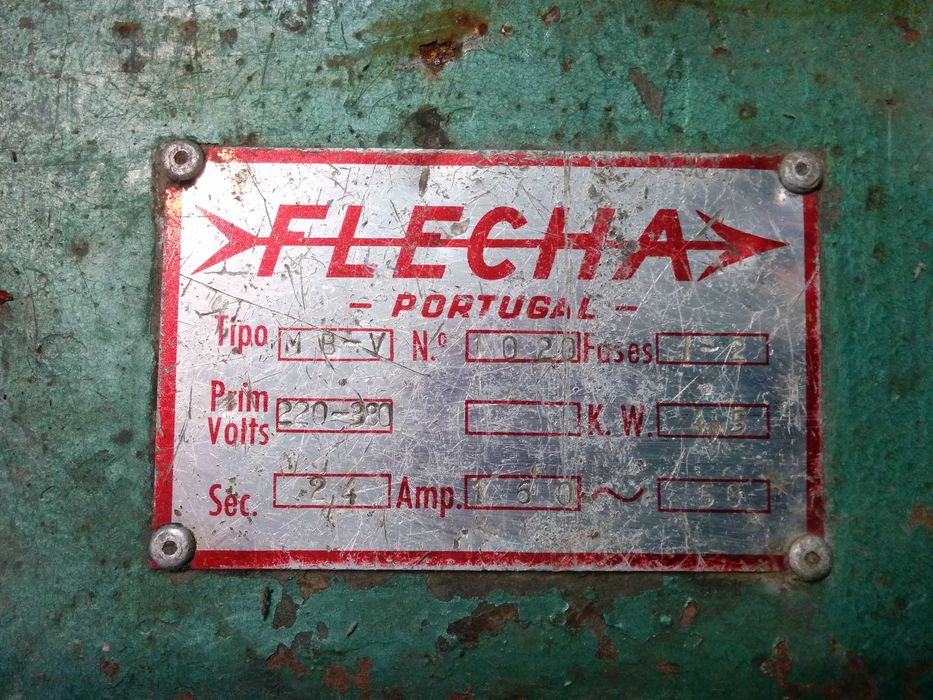 Equipamento Soldadura Eléctrodos -marca Flecha