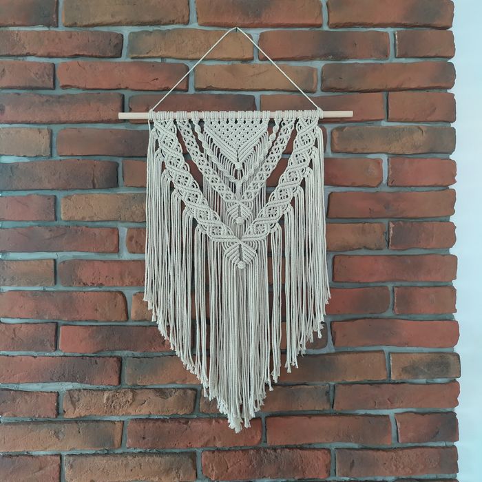 Makrama ścienna dekoracja prezent boho