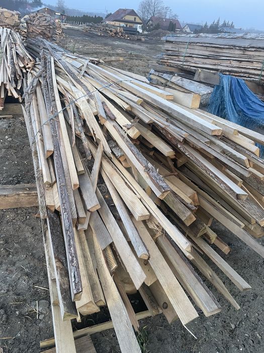 Drewno na opał okrajki zrzyny