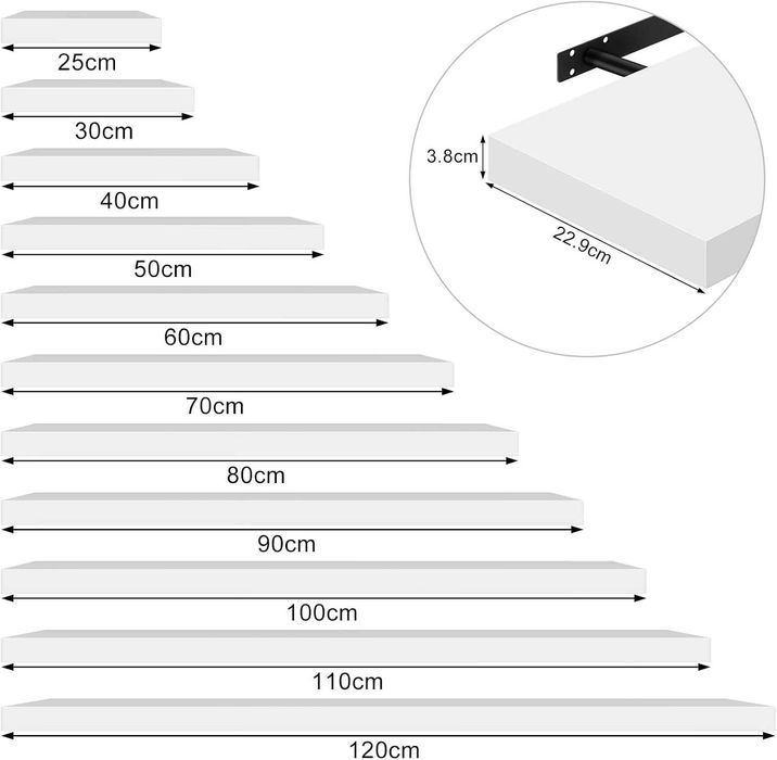 Nowa półka wisząca / regał ścienny / stojak / szafka / 120cm !K188!