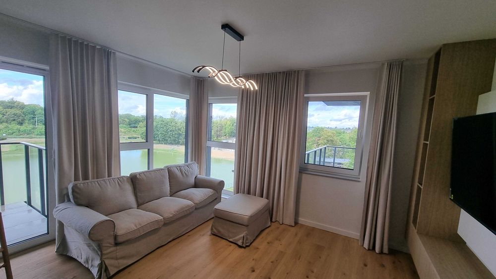 Apartament 65m2 z tarasem na dachu i widokiem na zalew - Jędrzejów. Garaż podziemny.
