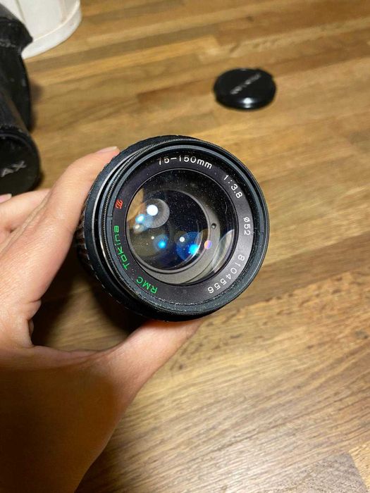 Pentax MG com Lentes 50mm e 75-150mm - Kit Fotografia Analógica