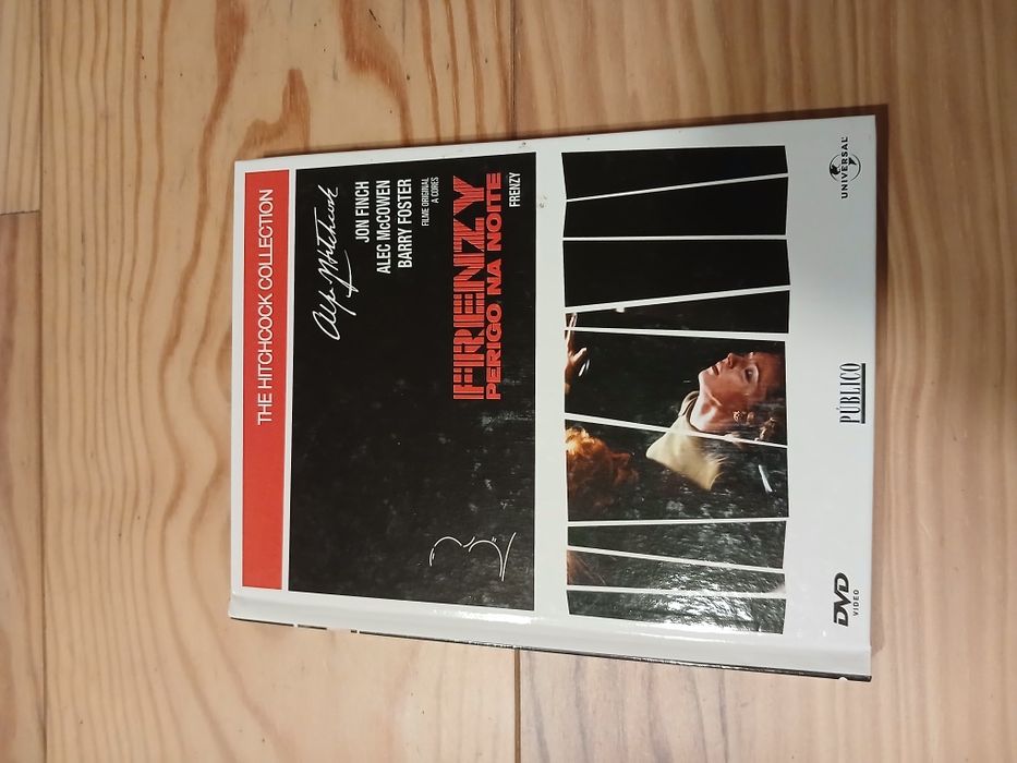 DVD Hitchcock "Perigo na Noite" ,capa de  excelente qualidads