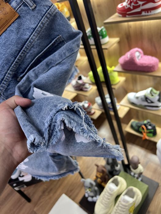 Шорти Джинсові Denim Tears x Levis Blue / White