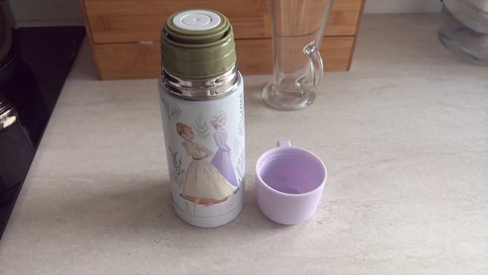 Termos Frozen liliowy