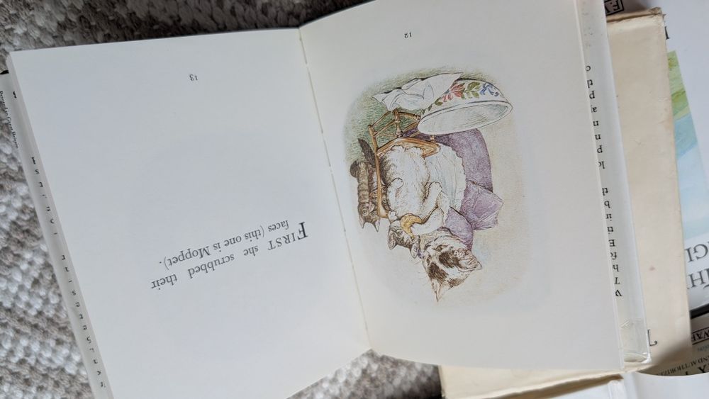Набор книг Беатрис Поттер детские сказки Beatrix Potter кролик питер