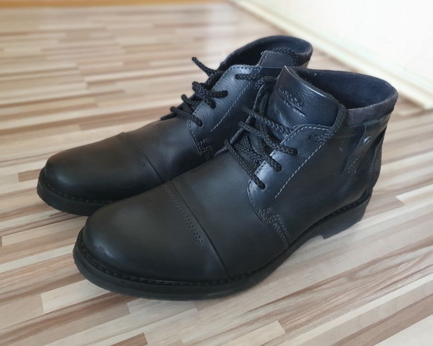 Buty zimowe ocieplane LASOCKI 42 - skóra stan BDB!