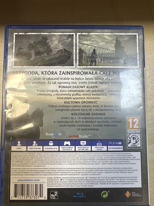 Shadow of the colossus ps4