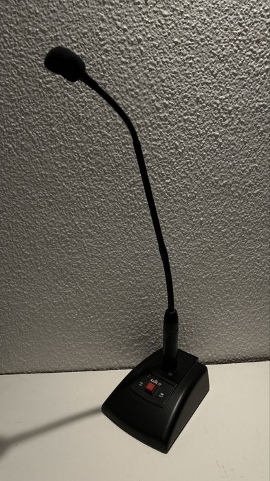 Vendo Shure Microflex MX418 + base de mesa AMC TALK ST