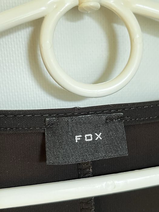 Длинная черная туника FOX большого размера , подойдет для беременных