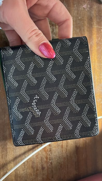 Carteira Goyard Preta