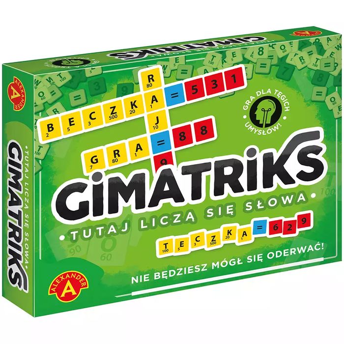 Gimatriks. Tutaj liczą się słowa. Alexander. Nowy Produkt