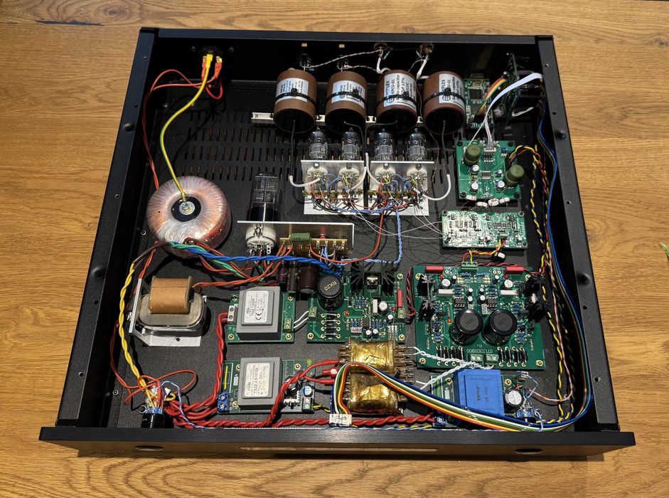 Alauda - DAC lampowy na PCM 1794 - RCA/XLR, lamy Telefunken/ Sylvania