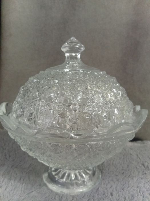 Цукерниця кришталь, ваза, конфетница хрусталь
