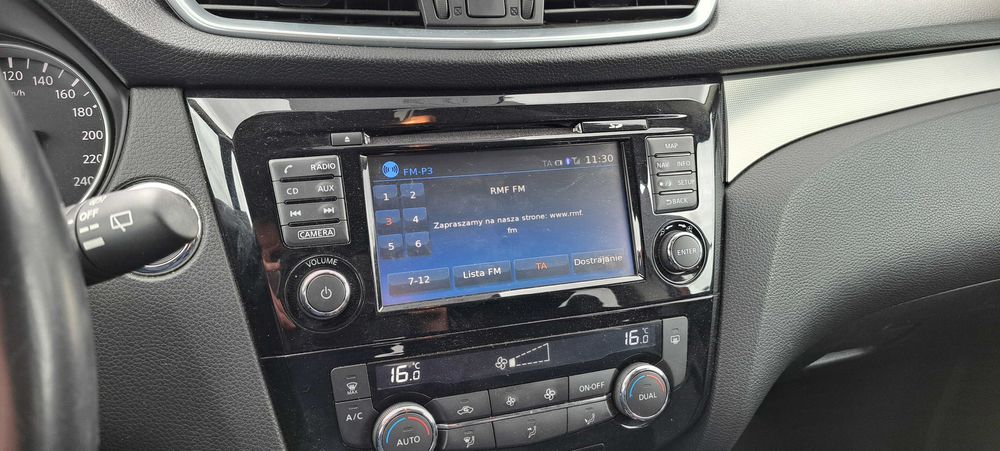Samochód Nissan Qashqai 1,6 DIG-T N-Connecta. Rok prod. 2017, I rej. 02/2018