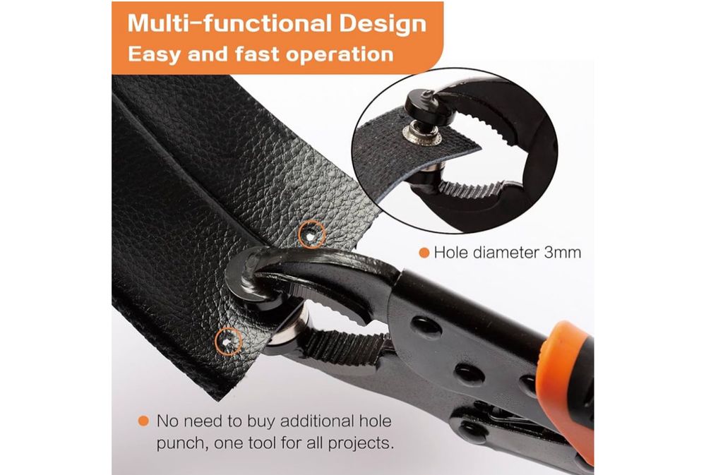 Zestaw Szczypce Do Nap i Napy Zatrzaski Do Żagli, Materiałów