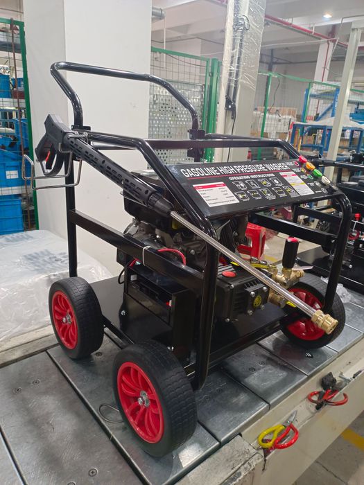 Myjka ciśnieniowa SPALINOWA + PRZYSTAWKA pobór wody, mosiądz, 280 BAR