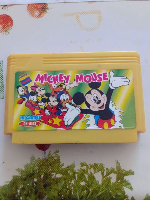 Kartridż Pegazus Mickey Mouse 60 pin oryginalny-Super stan (okazja)