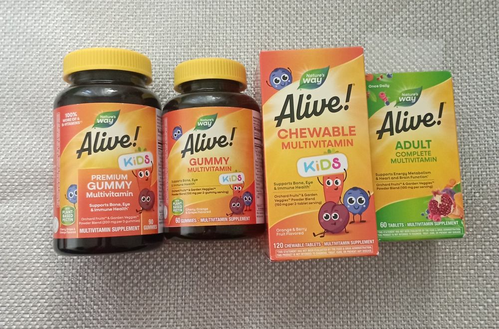 Мультивітаміни для дітей Alive Nature's Way