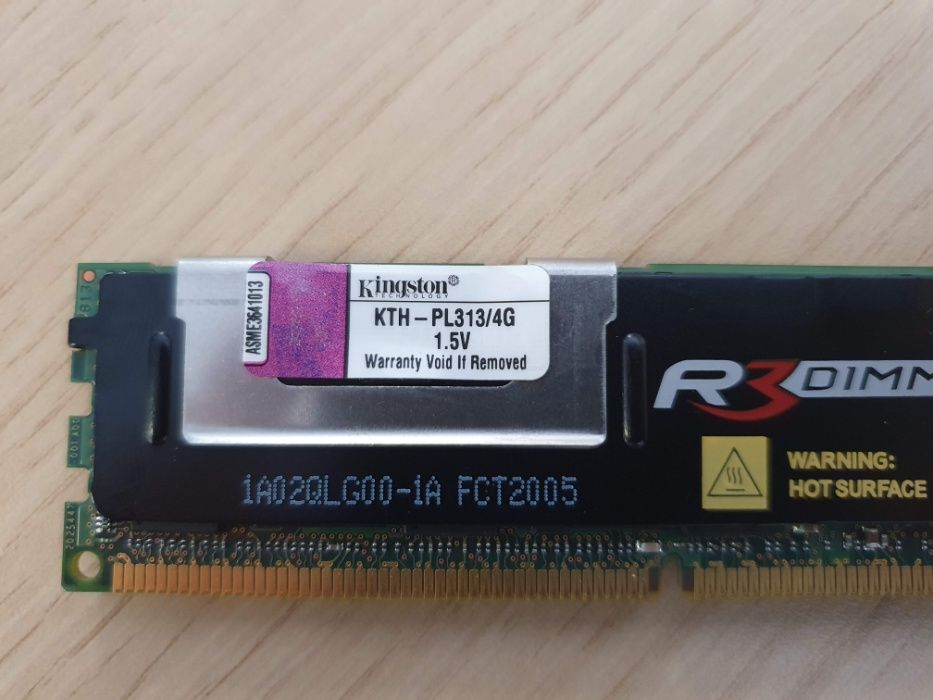 Pamięć RAM Kingston KTH-PL313/4G DDR3 ECC REG 4GB - serwer