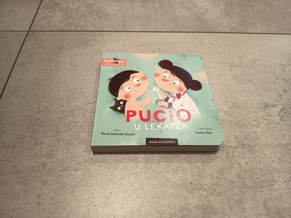 Nowa książka dla dzieci Pucio u lekarza