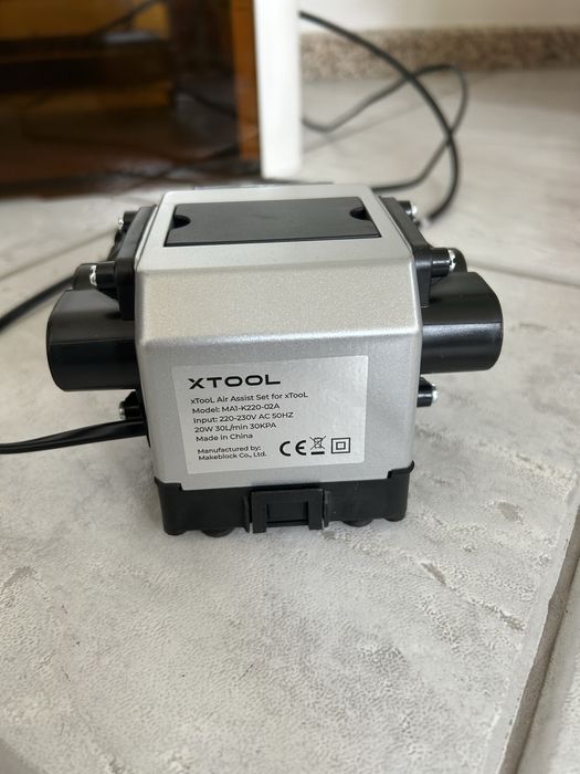 xTool M1 Laser + Air Assist + Riser Base with Honeycomb Panel