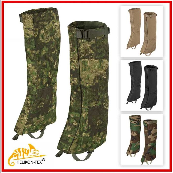 ‼️Helikon-Tex SNOWFALL Long Gaiters CORDURA спецовка гамаші захист ніг гамаши кордура ‼️