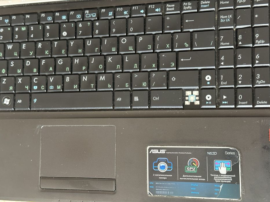 Ноутбук asus N52D