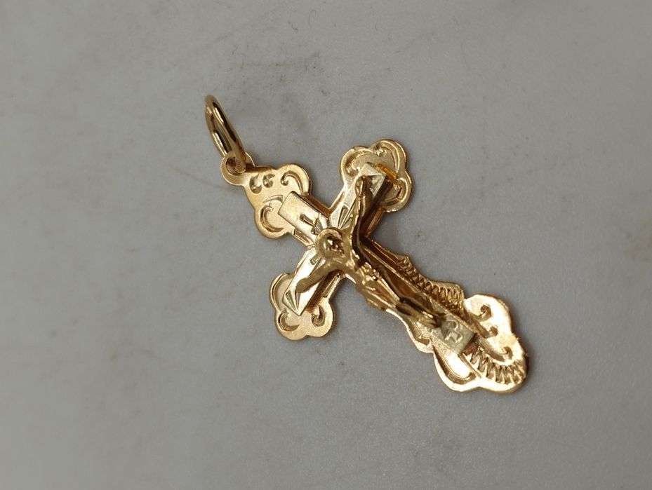 Золотой крестик 1.49 грамма