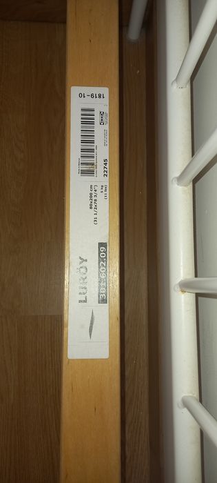 Cama de criança com estrado e colchão