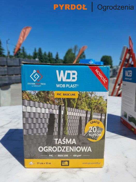 Taśma ogrodzeniowa do paneli ogrodzeniowych!