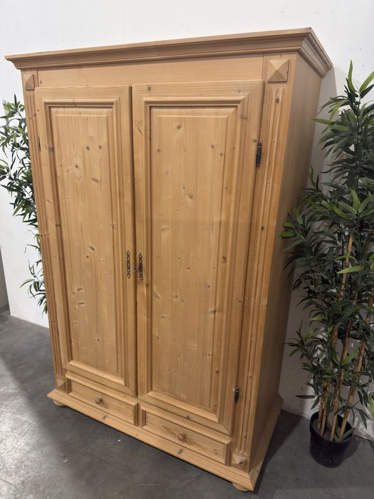 Piękna rustykalna szafa sosnowa lite drewno szuflady super stan wysyłk