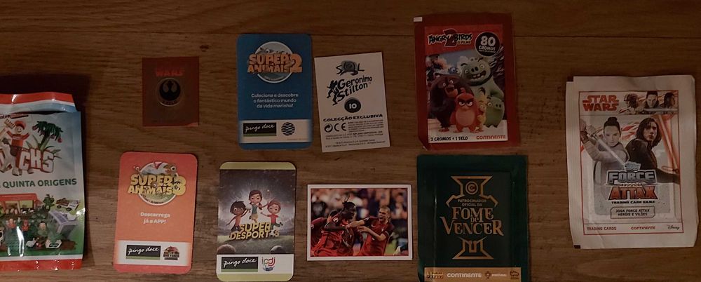 Cromos venda individual ou total