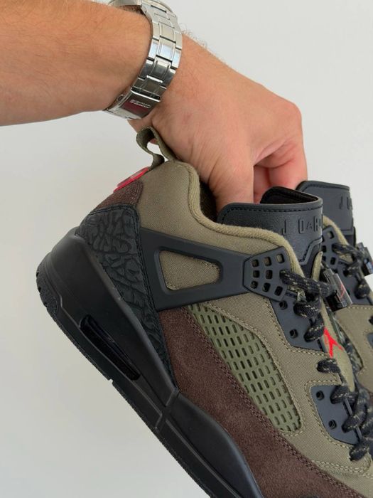 Оригинал Nike Air Jordan Spizike Low Olive (IH1782 200) оригинальние джордан лов спайзів 3 ретро 4