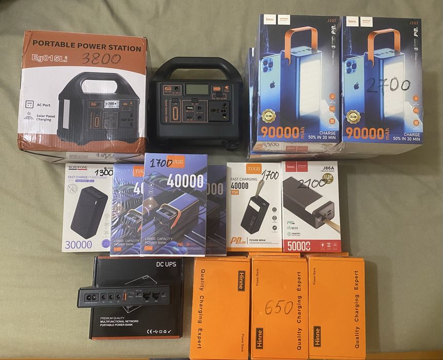 Повербанк Power bank Borofone/Hoco/XO/Tugii .Якісні по адекватній ціні