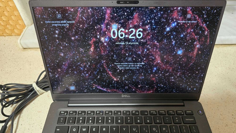 Dell Latitude 7400 ,i5-8365U ,DDR4 16 GB , 256 SSD, 14 cali WIN 11 PRO