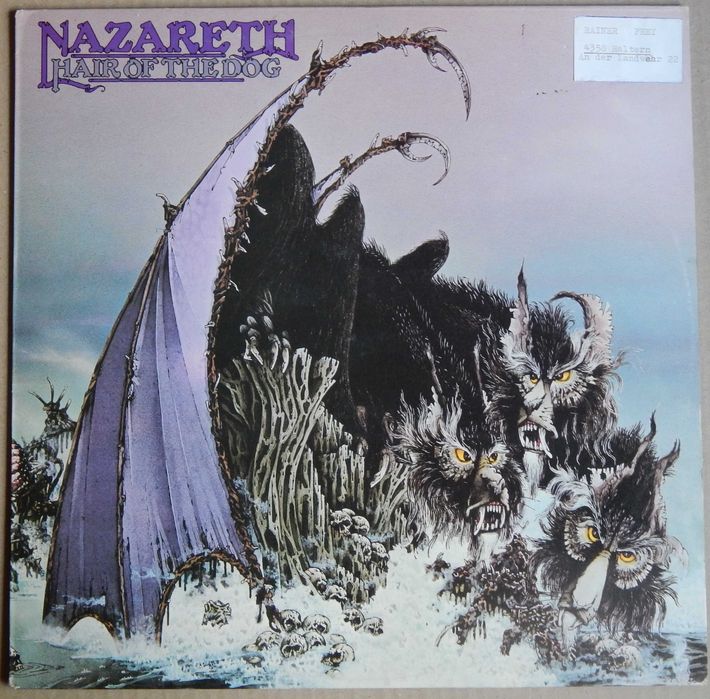 Nazareth – Hair Of The Dog (Mooncrest – CREST 27, UK) EX+/NM-