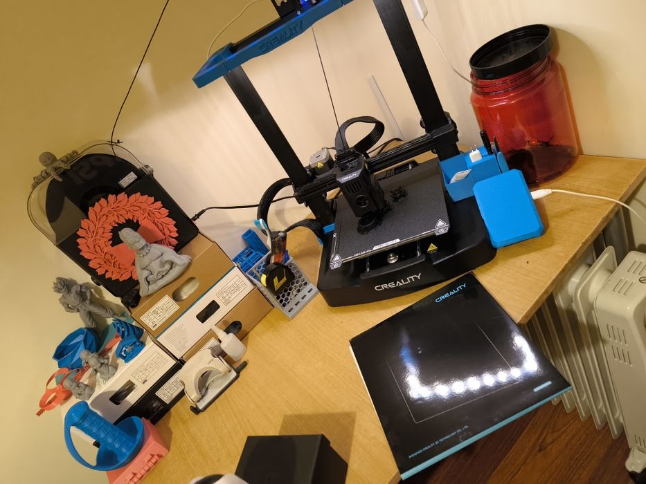 Creality ender 3 v3 ke + acessórios