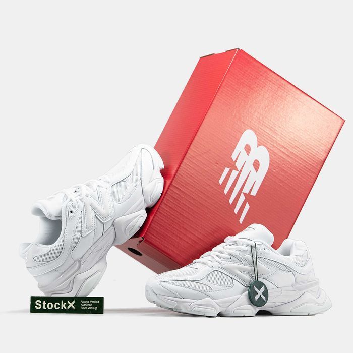 Мужские кроссовки New Balance 9060 Premium White. 40-45