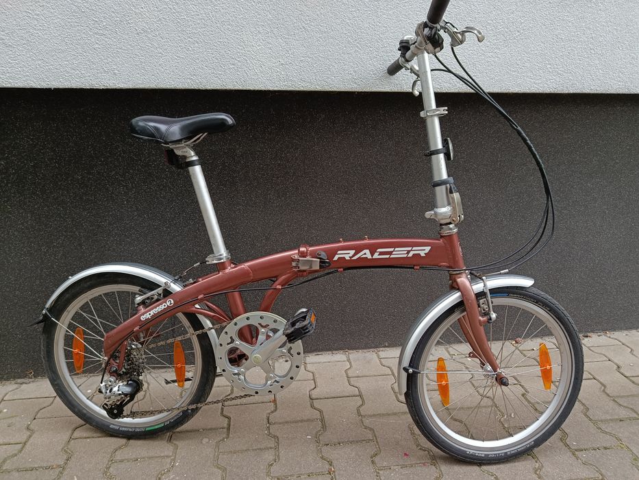 Rower składak RACER   koła 20 cal 9 bieg SRAM LEKKI