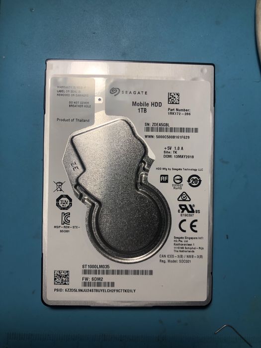 Продам жоский диск на 1тб