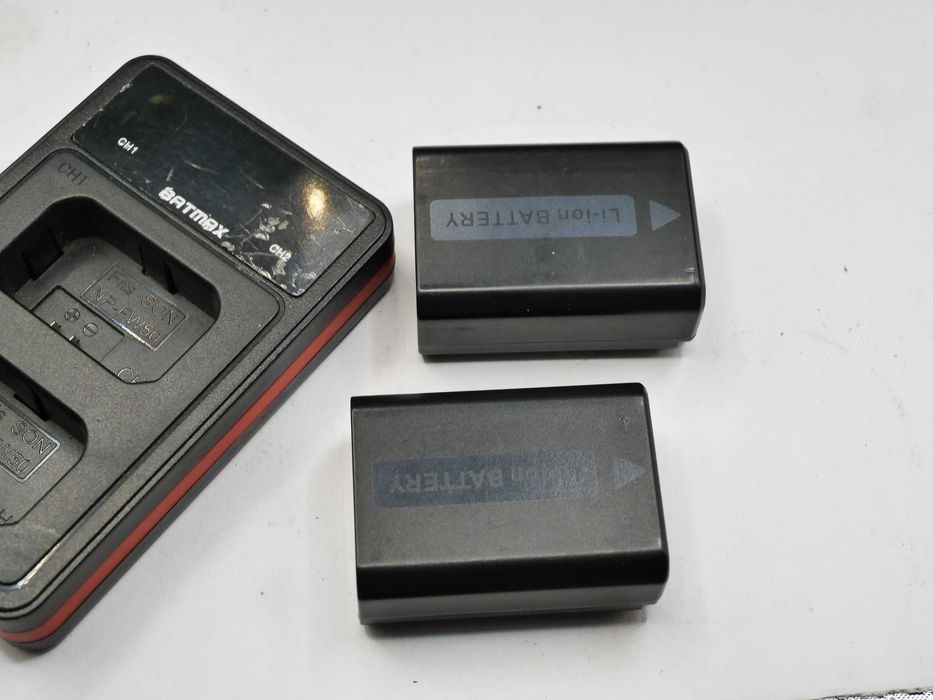 Zestaw 2x aku + ładowarka na USB do Sony A7 A72 A73 R A6000 NEX