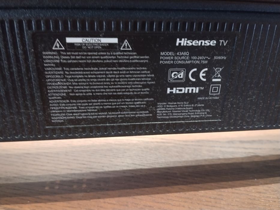 TV Smart 43' Nova